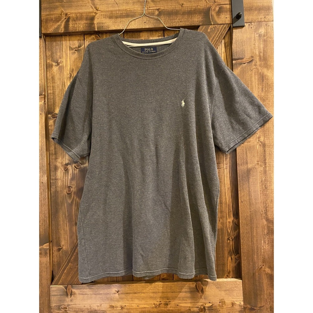 Polo Ralph Lauren Casual Short Sleeve Pullover  Adult‎ Mens Size 2XL Gray